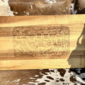 Beef cutting board - large